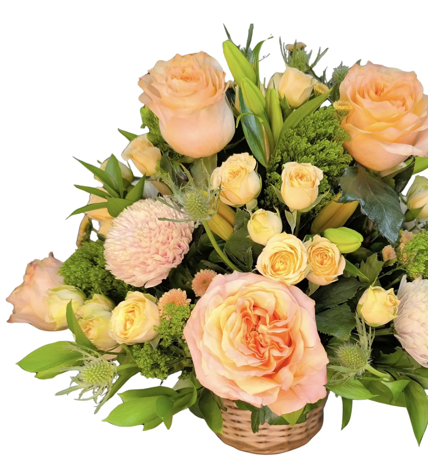 Cesta glorious peach 2