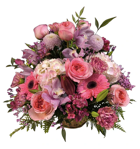 Cesta pink spression sweet