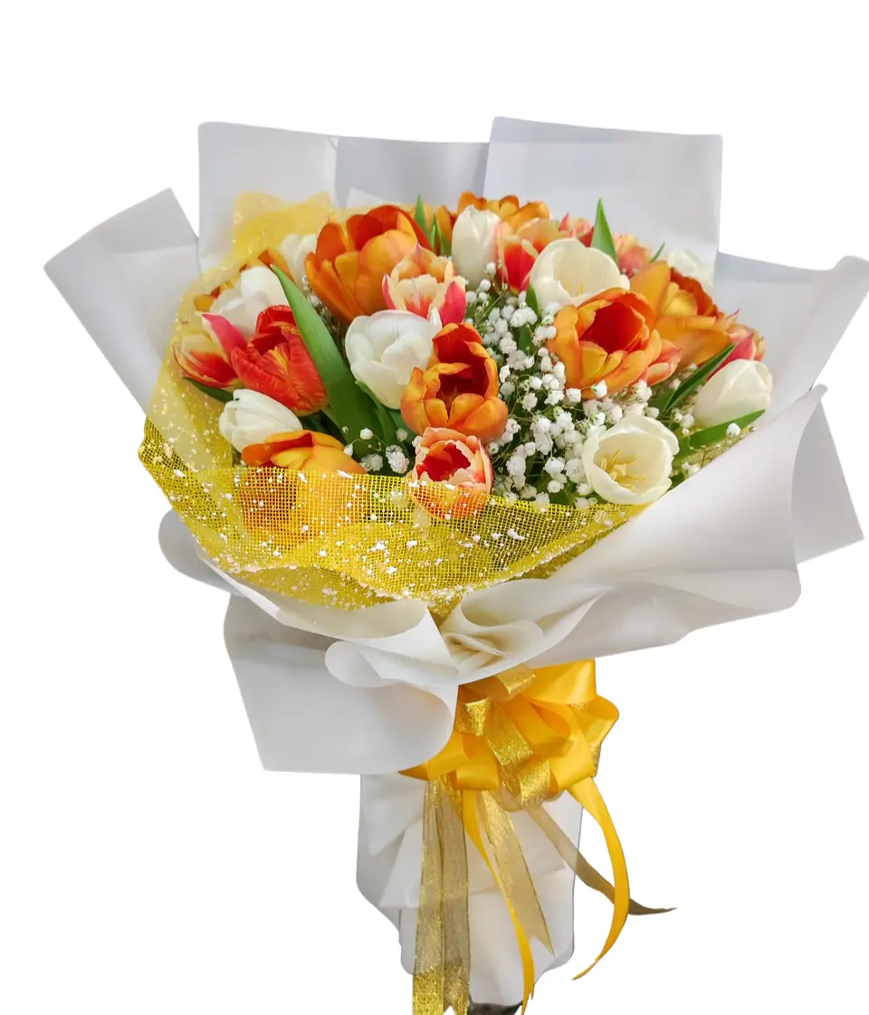 Ramo de 30 tulipanes  1