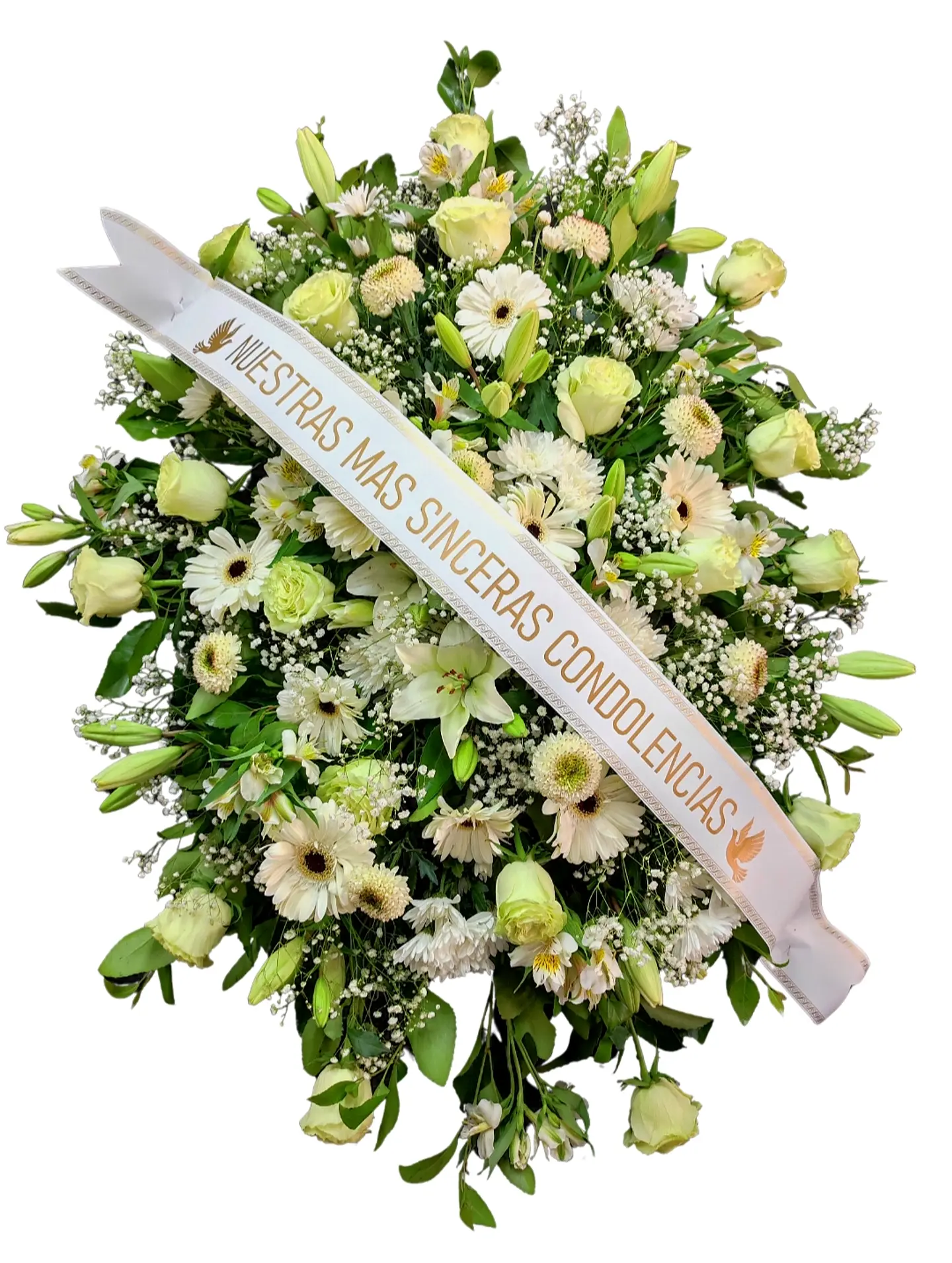 Tributo de condolencias en atril 1