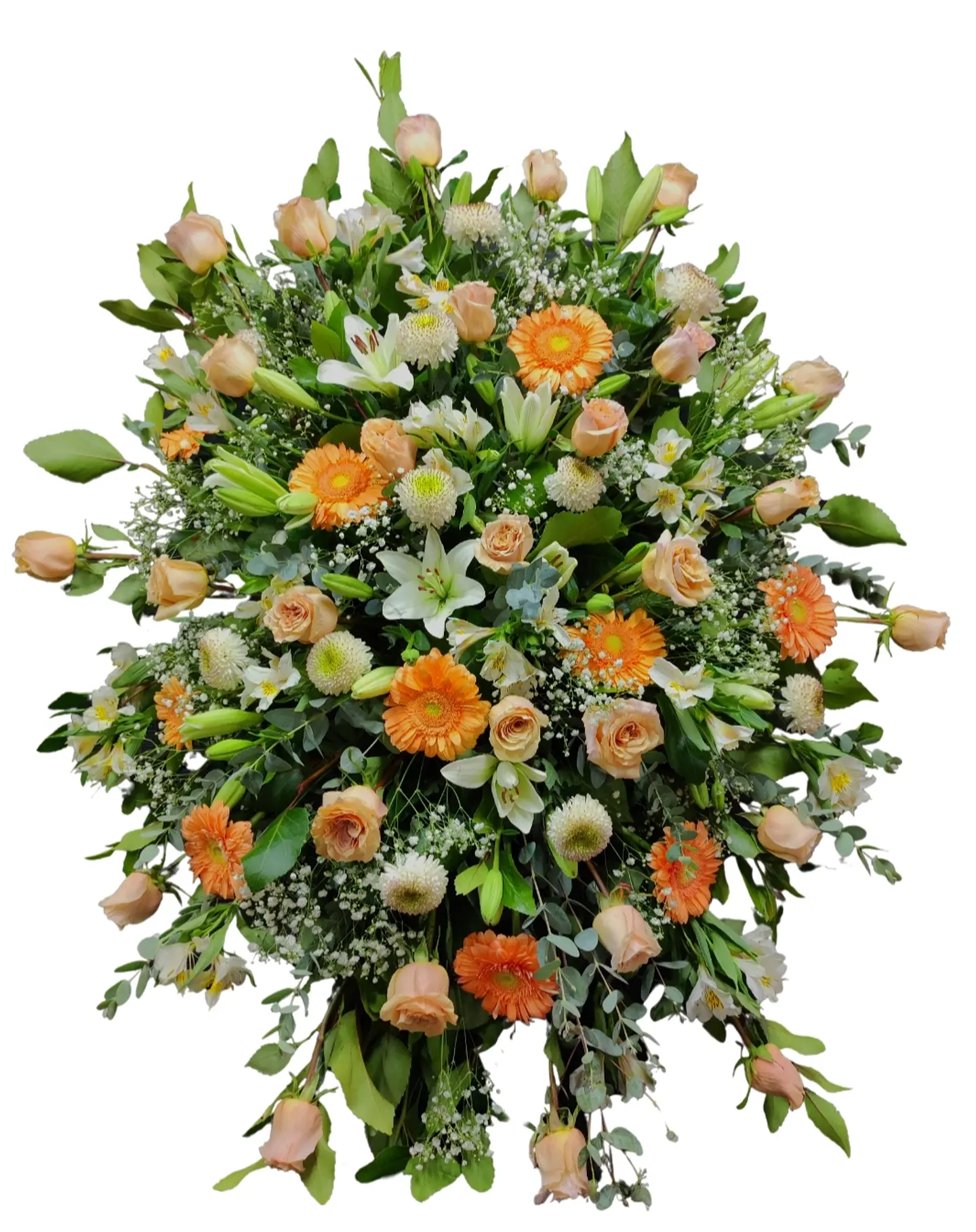 Medallón premium de condolencias pastel 1