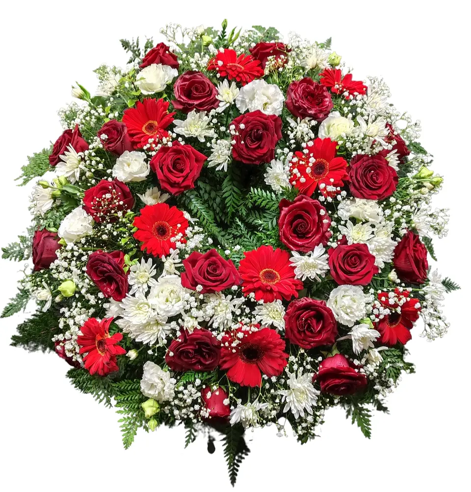 Corona de condolencias Red Expression  1