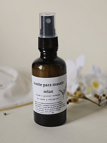 Aceite para masaje relax