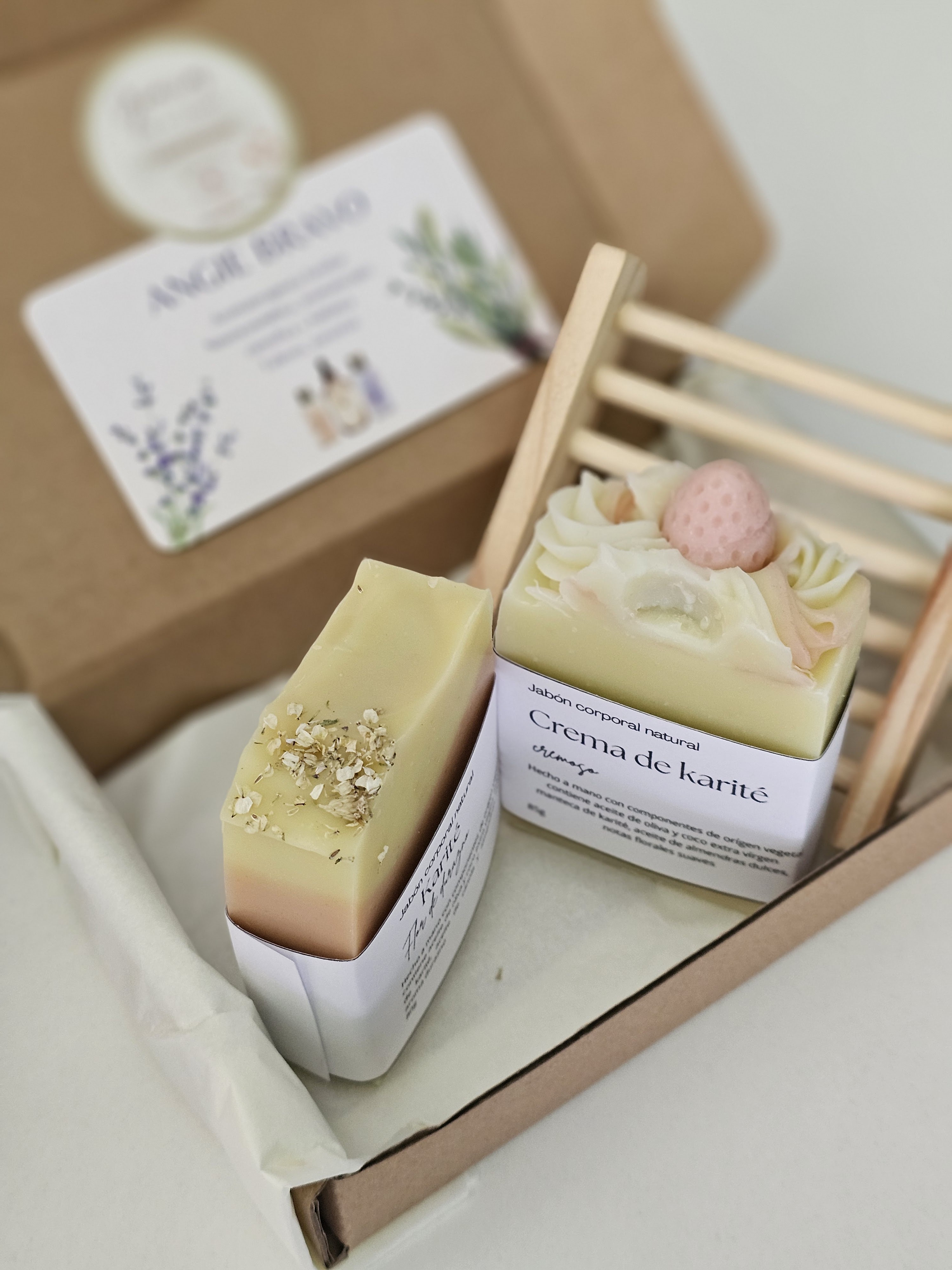 Pack jabón karité + jabonera
