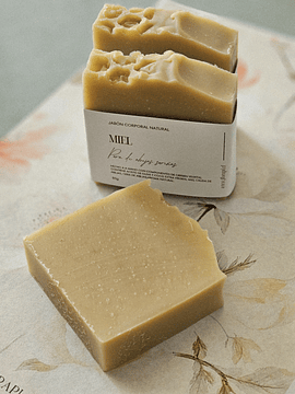 Jabón natural de Miel