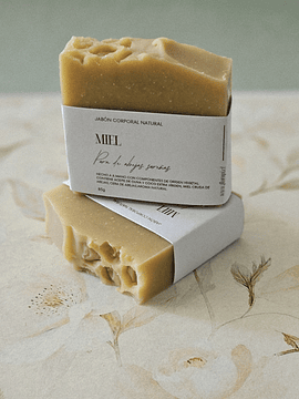 Jabón natural de Miel