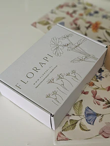 Cajita para regalo 20x 15 color blanco letras doradas