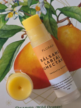 Bálsamo labial de cacao naranja