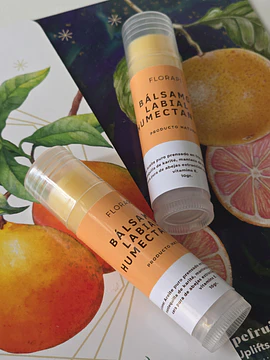 Bálsamo labial de cacao naranja