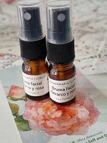 Bruma facial Geranio y rosa damascena 