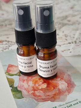 Bruma facial Geranio y rosa damascena 