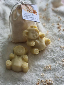 Jabón de avena ositos