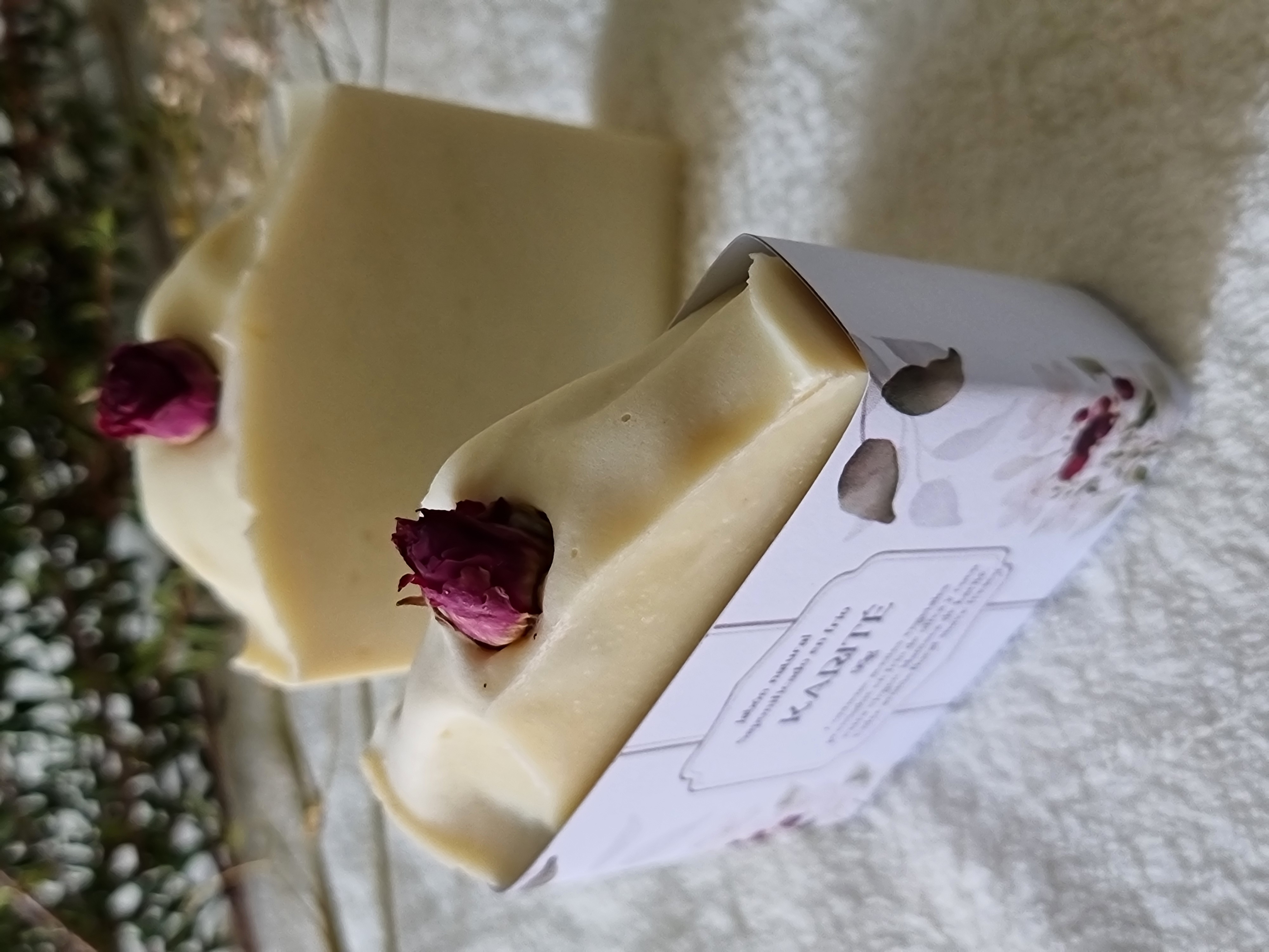 Jabón de karité floral