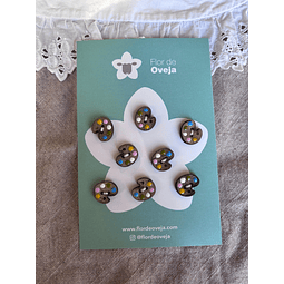 Set de botones pintura