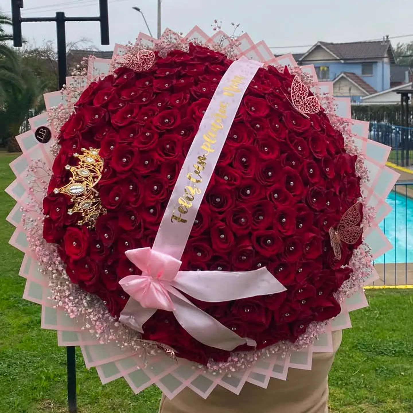 Ramo de 200 Rosas Naturales 1