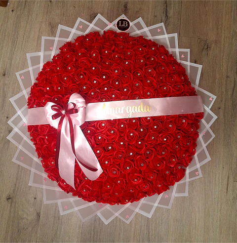 Ramo Gigante de 200 Rosas Eternas Rojas – Amor Infinito