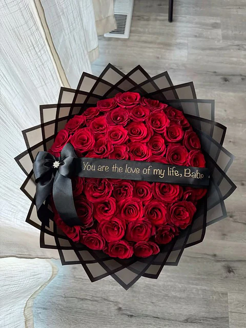 Ramo de 50 Rosas Naturales
