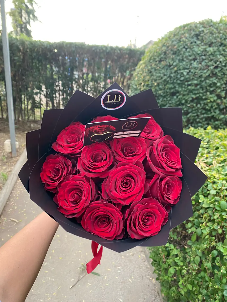 Ramo de 12 Rosas Naturales 1