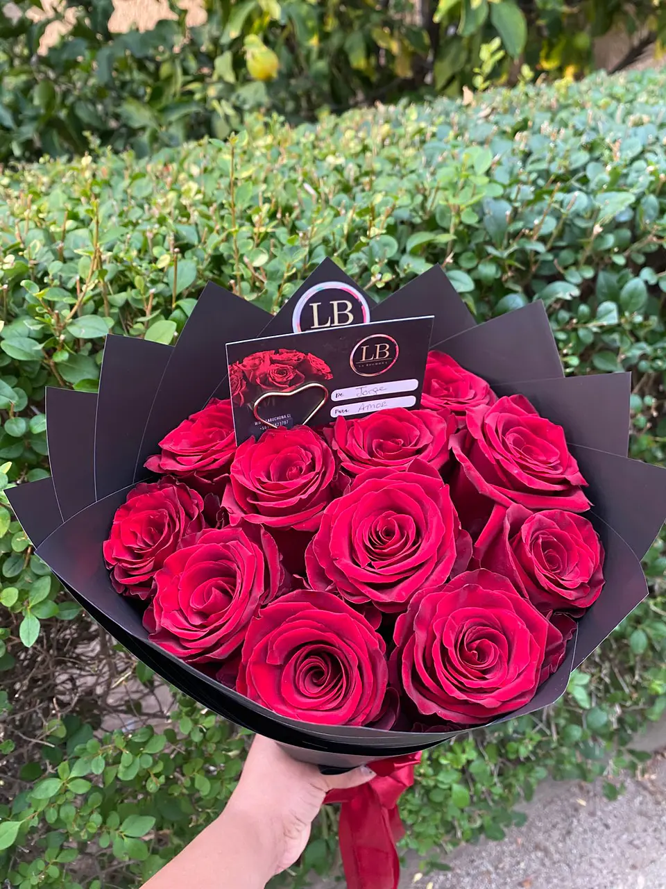 Ramo de 12 Rosas Naturales 2