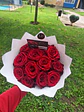 Ramo de 12 Rosas Naturales - Miniatura 3