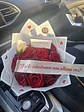 Ramo de 12 rosas naturales + mensaje oculto - Miniatura 2