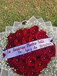 Ramo 25 rosas naturales con mensaje personalizado - Miniatura 3
