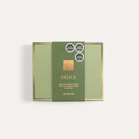 Barra Rellena Délice Pistacho 138 g