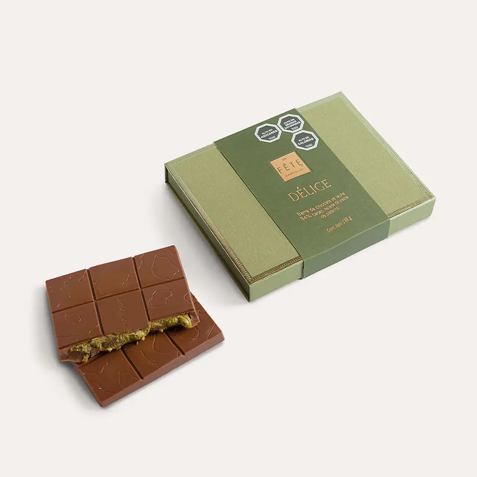 Barra Rellena Délice Pistacho 138 g 1