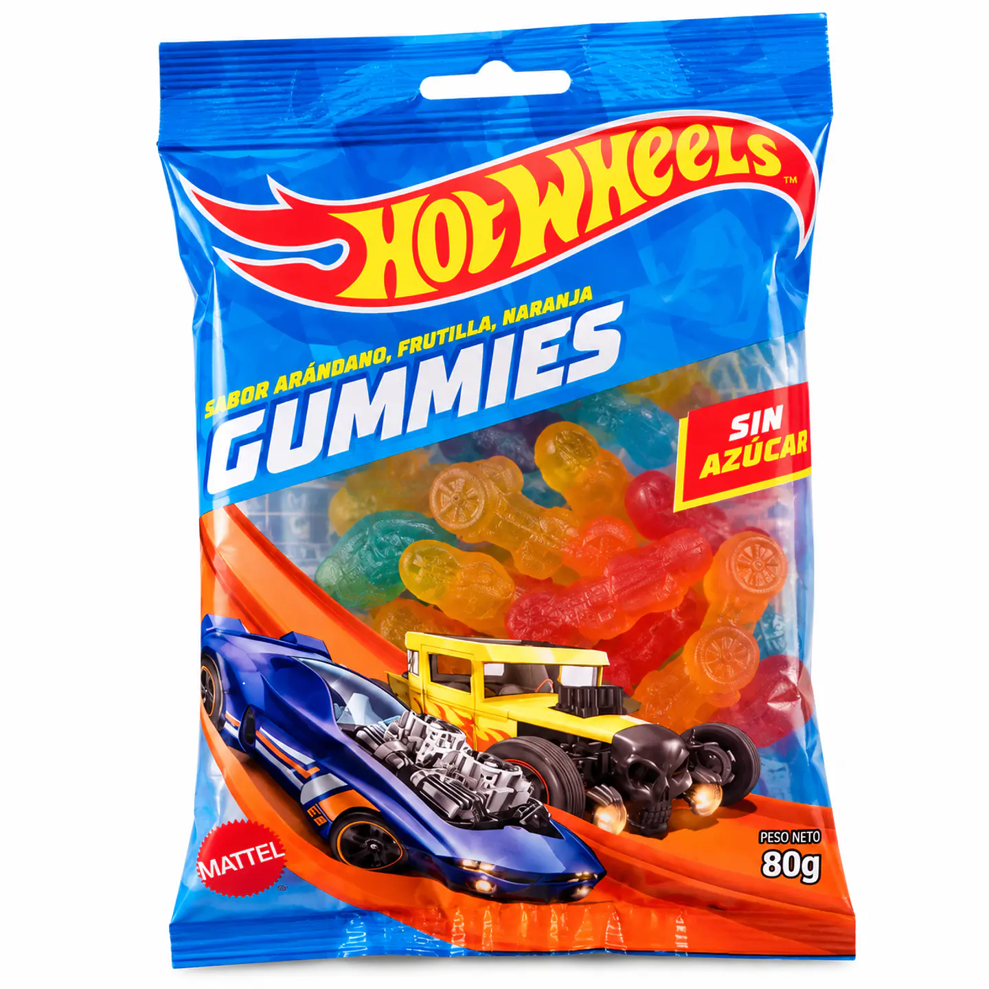 Gomitas Hotwheels  1