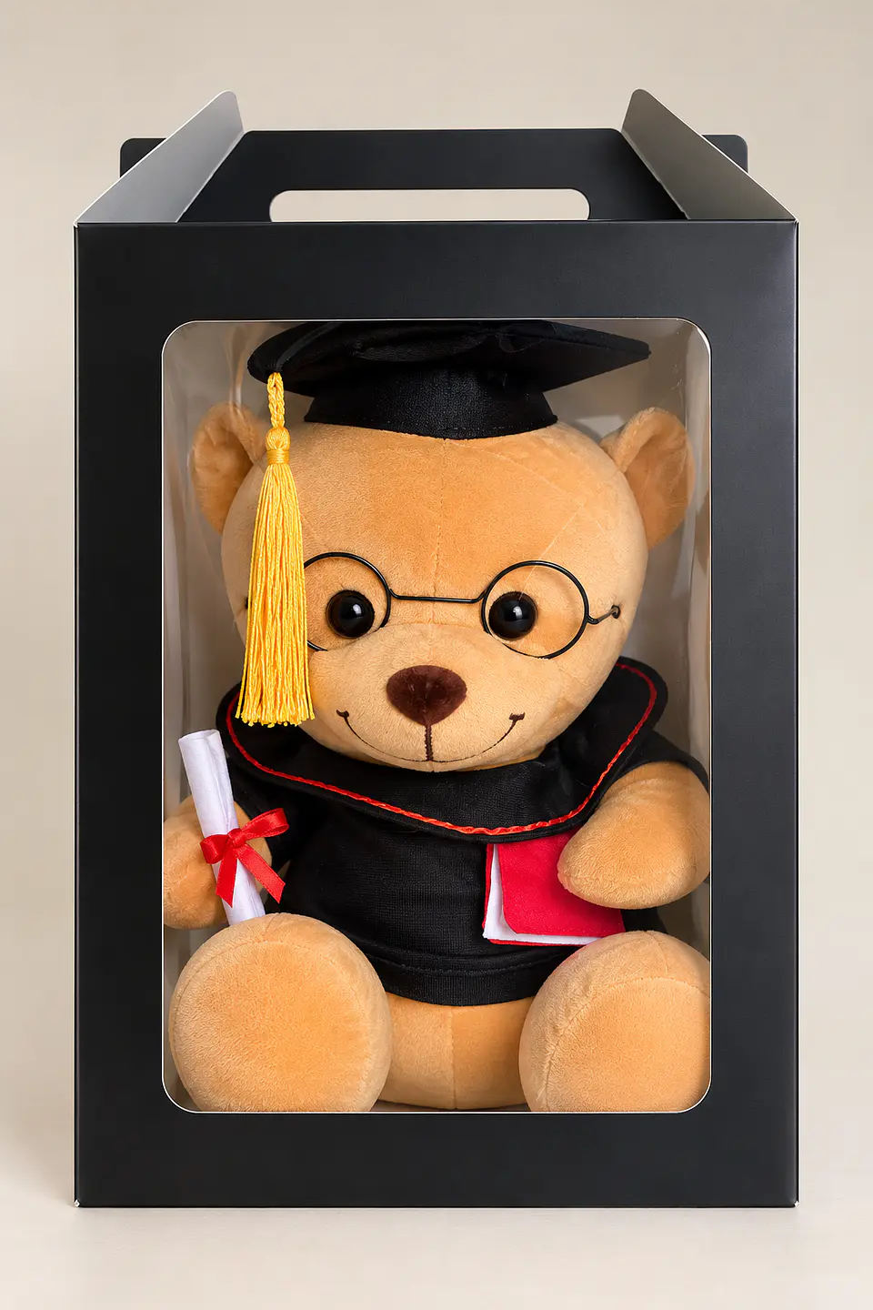Oso de Peluche Graduado con Birrete y Diploma – 45 cm 4