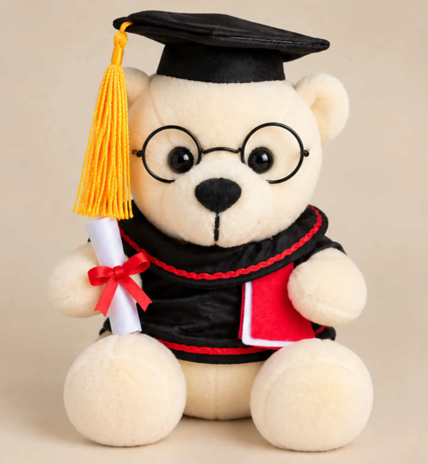 Mini Oso Graduado de Peluche 15 cm  2