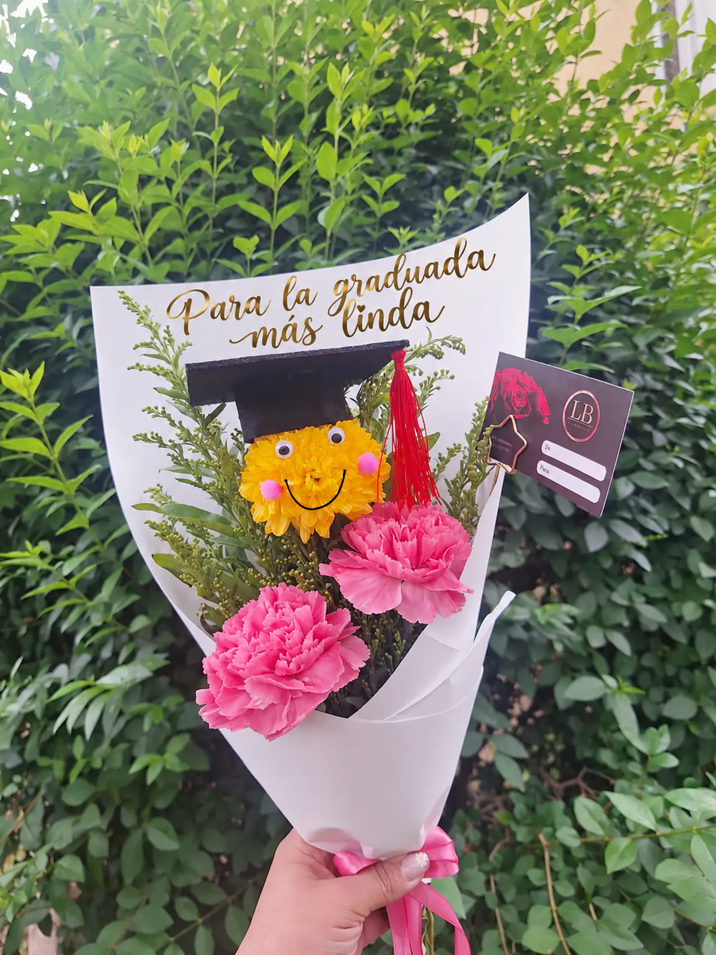 Ramo Sonrisa de Graduación 🎓🌸 2