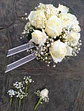 Ramo de Novia Redondo de Rosas - Miniatura 1