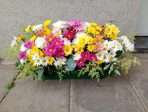 Arreglo Floral Grande de Margaritas