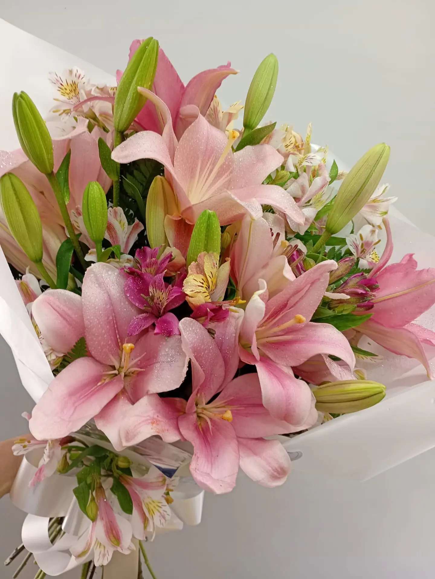 Ramo Liliums Rosados Grande 1