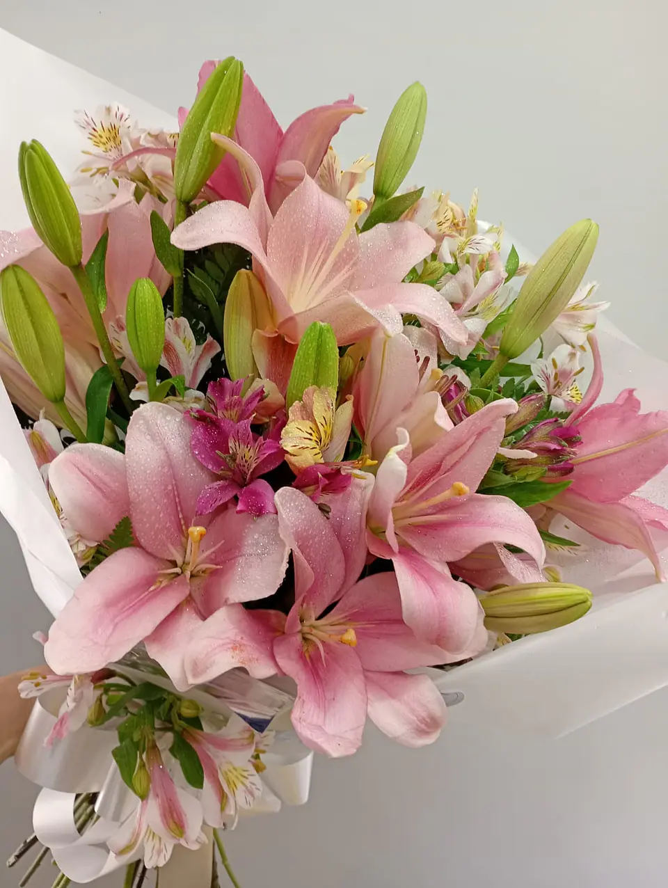 Ramo Liliums Rosados Grande 1