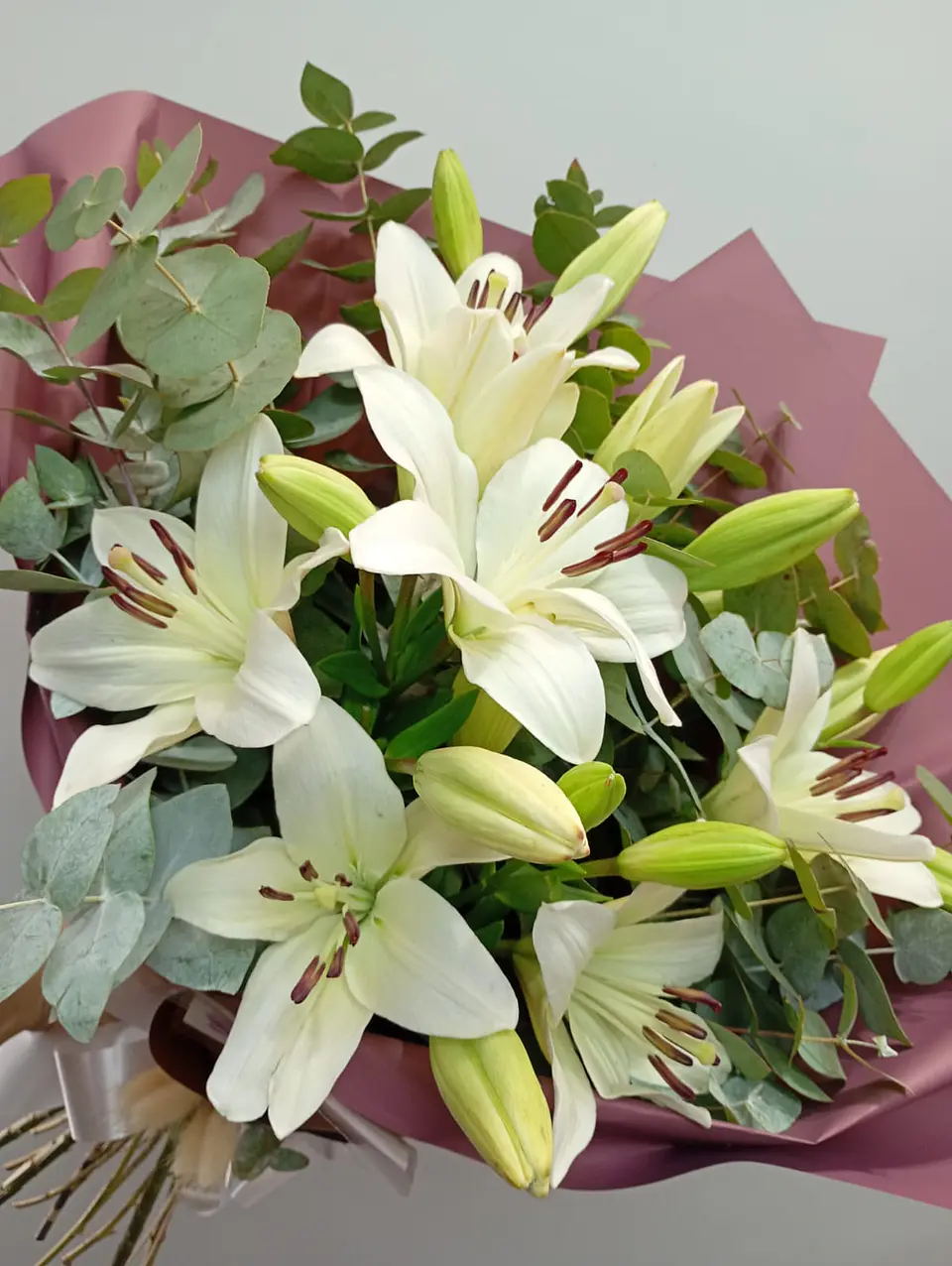 Ramo Liliums Blancos Grande 1