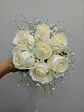 Ramo de Novia Redondo de Rosas - Miniatura 6