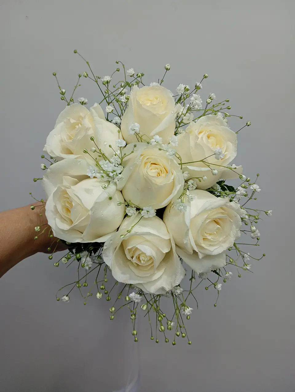 Ramo de Novia Redondo de Rosas 6
