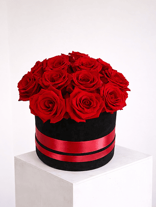 Box Floral De Rosas Rojas