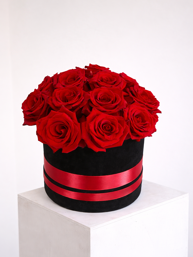 Box Floral De Rosas Rojas 1