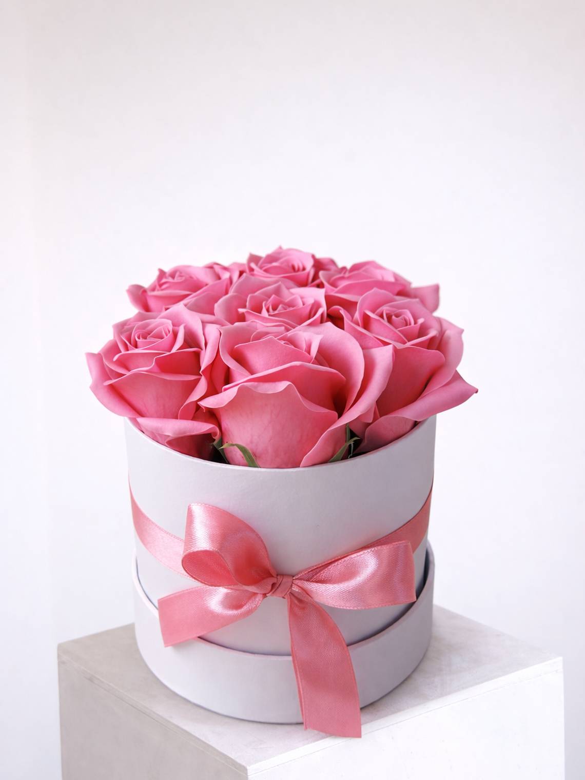 Box Floral De Rosas Rosadas  1