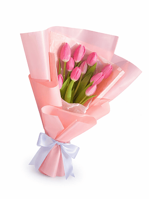 Ramo de 10 tulipanes