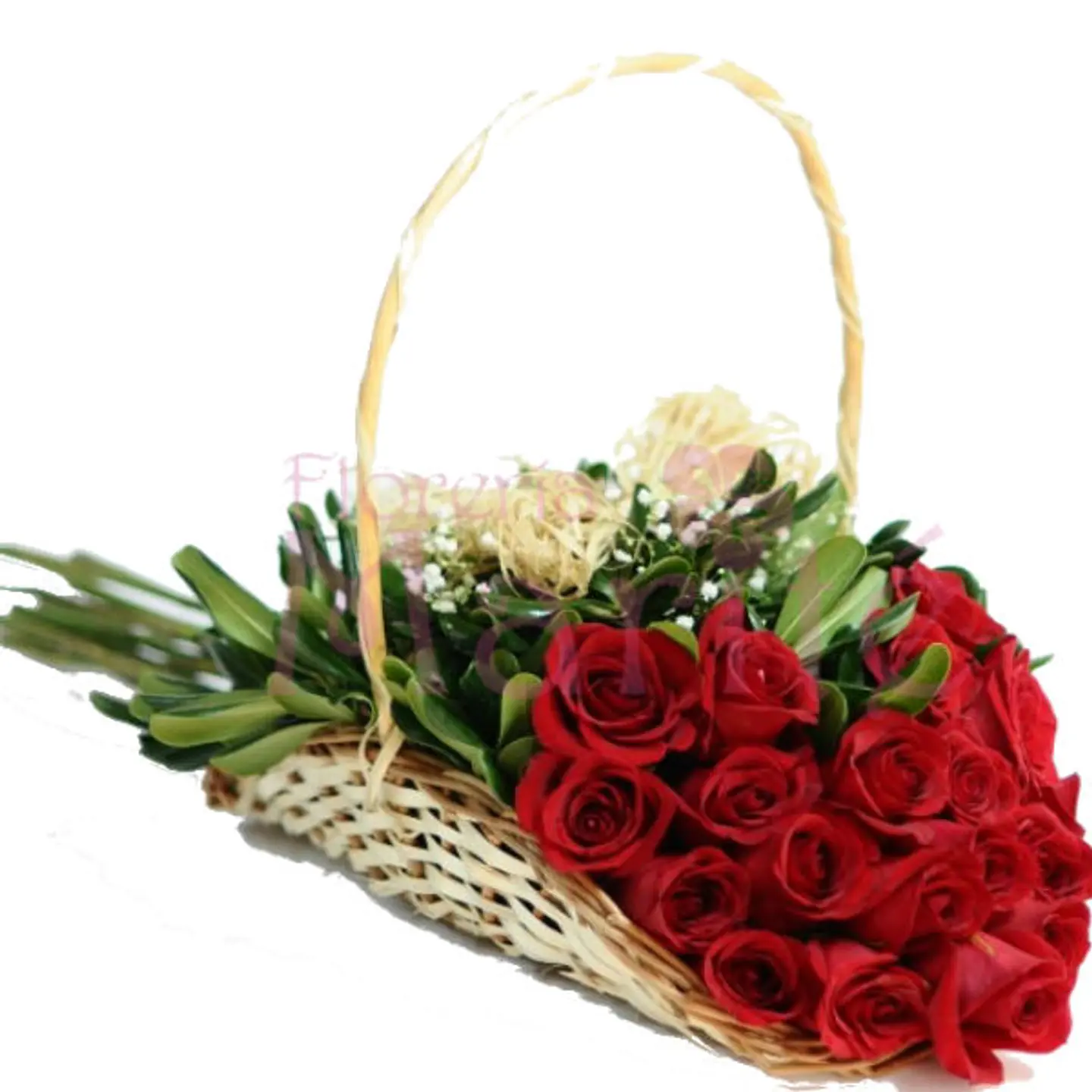 Violetero de 18 Rosas Rojas 1