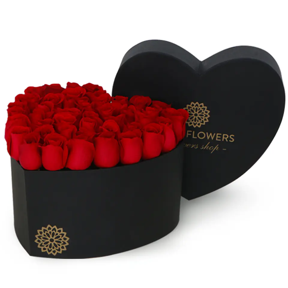 Corazon de 24 Rosas 1