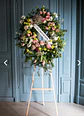 Corona funeraria British Style Multicolor - Miniatura 1