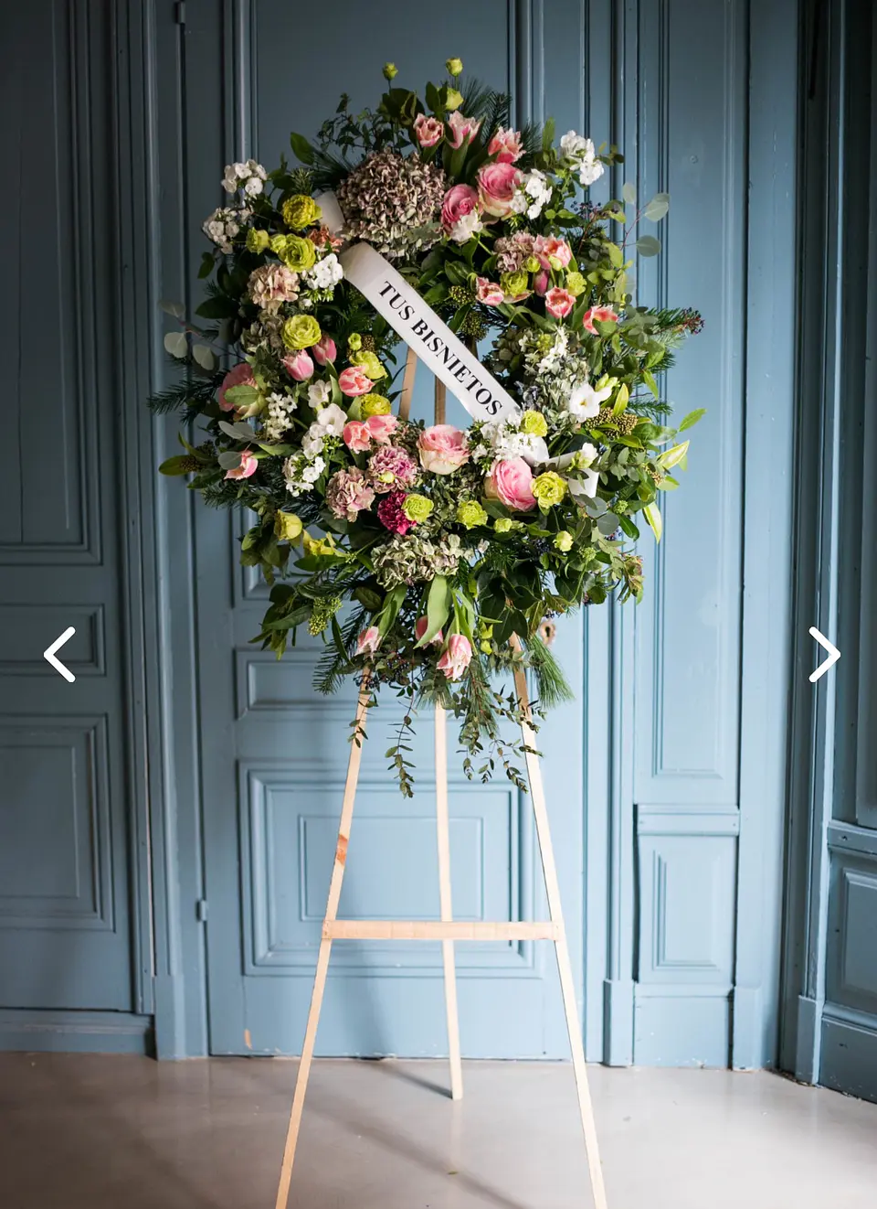 Corona funeraria British Style Multicolor 1