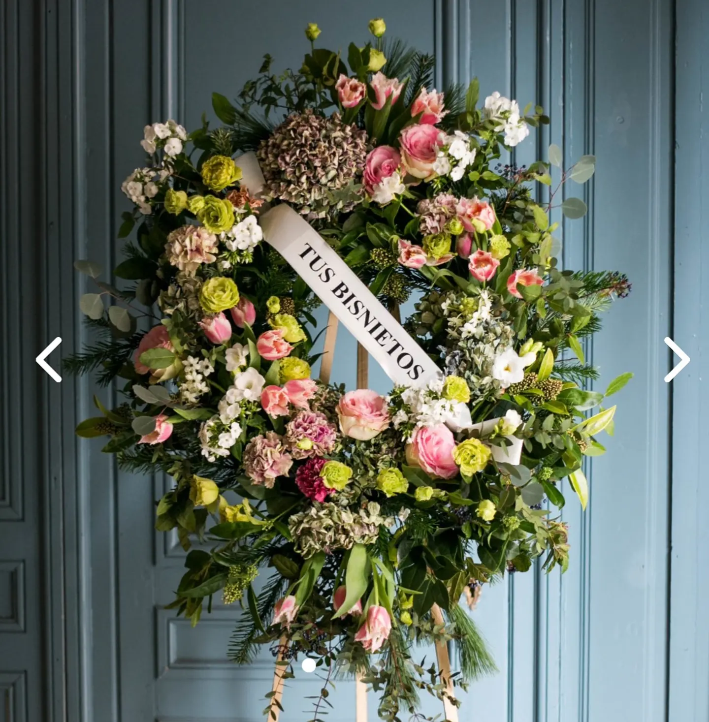 Corona funeraria British Style Multicolor 2