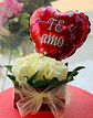 Corazón de 6 Rosas Ecuatorianas  - Miniatura 1