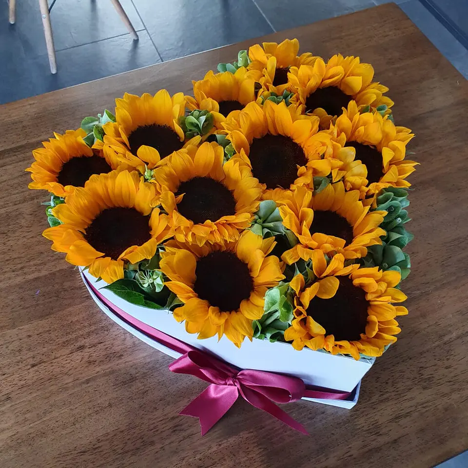 Corazon de Girasoles 1
